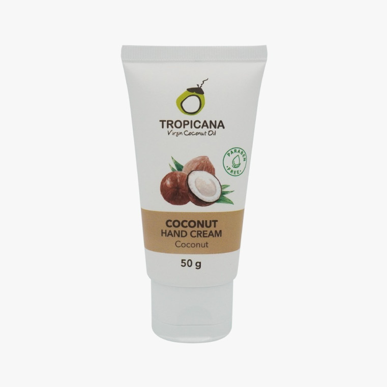 Tropicana Coconut Hand Cream Coconut Крем для рук на основе кокосового масла с натуральным ароматом