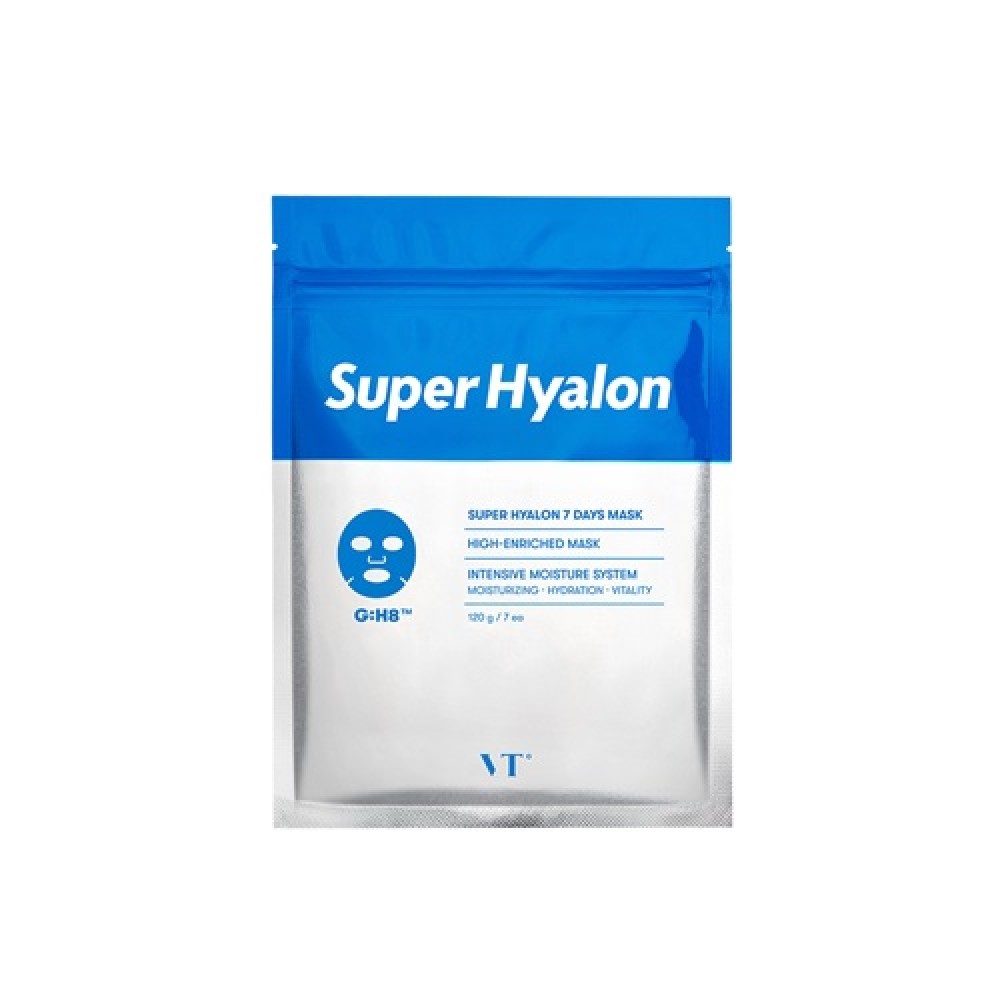 VT Super Hyalon 7 Days Mask Набор тканевых масок с 8 видами гиалуроновой кислоты
