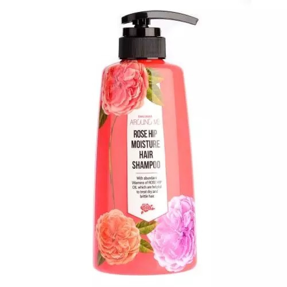 Welcos Around me Rose Hip Hair Shampoo Шампунь для волос с экстрактом шиповника