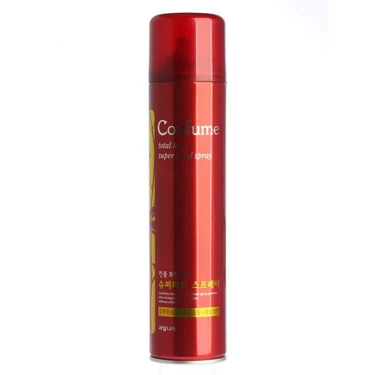 Welcos Confume Total Hair Superhard Spray Лак для волос сильной фиксации 