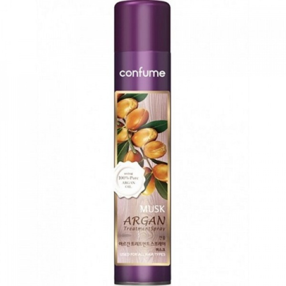 Welcos Confume Argan Treatment Spray Musk Лак для волос с мускусом