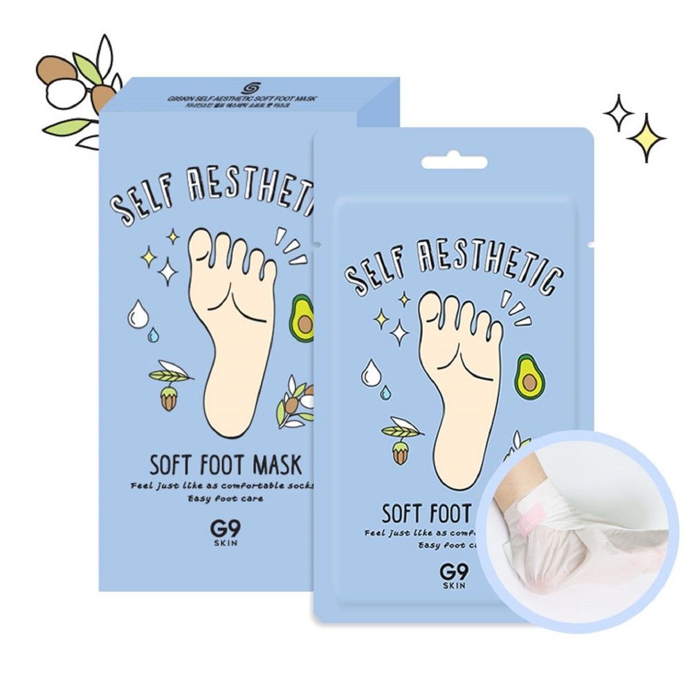 G9 Skin Self Aesthetic Soft Foot Mask Маска для ног смягчающая
