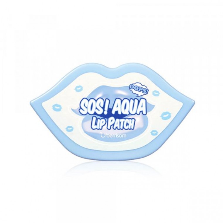 Berrisom SOS Oops Aqua Lip Patch Маска-патч для губ увлажняющая