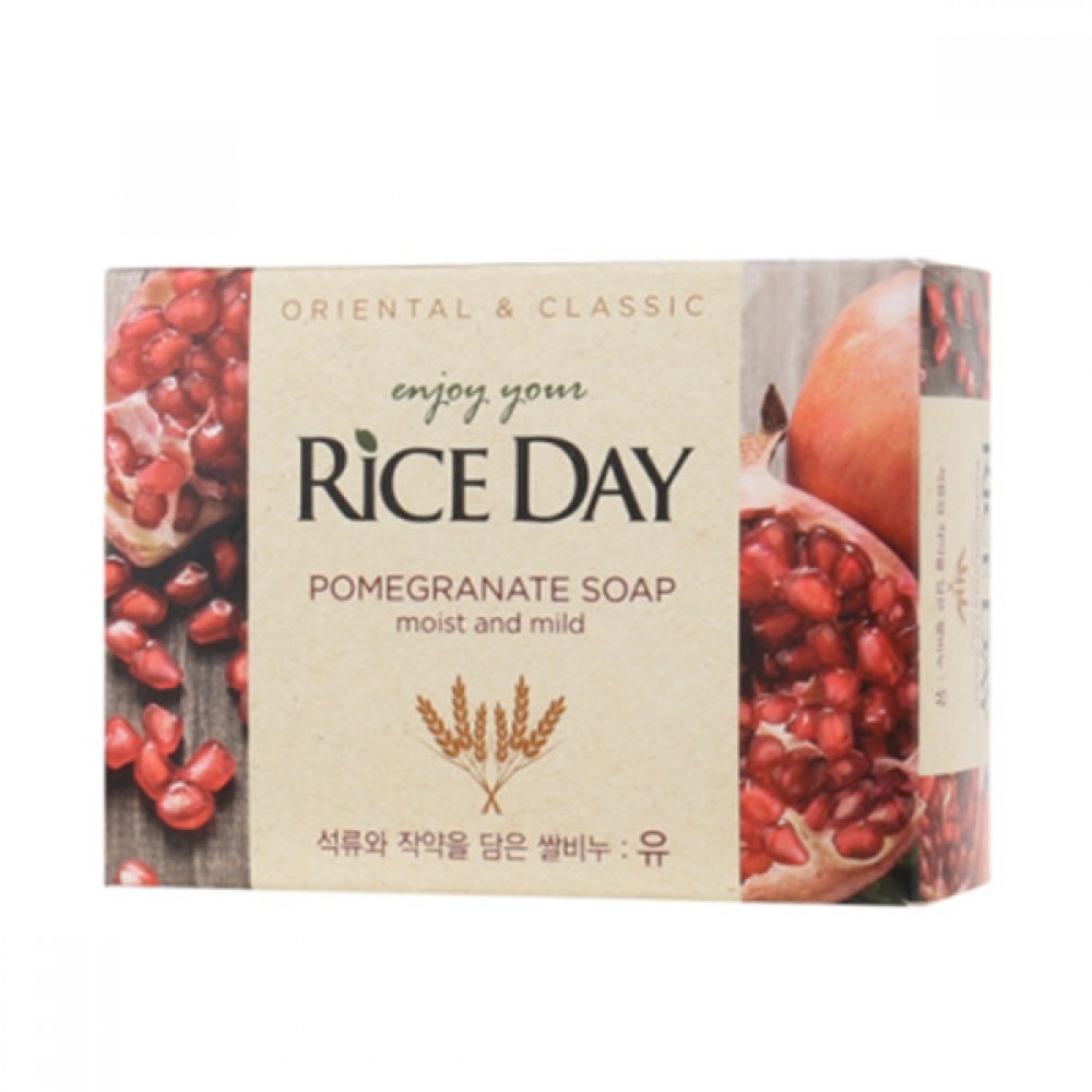 CJ Lion Rice Day Pomegranate Soap Мыло туалетное экстракт граната и пиона