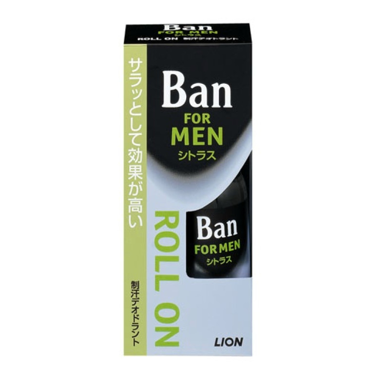 Lion BAN For Man Roll On Роликовый дезодорант-антиперспирант для мужчин с цитрусовым ароматом