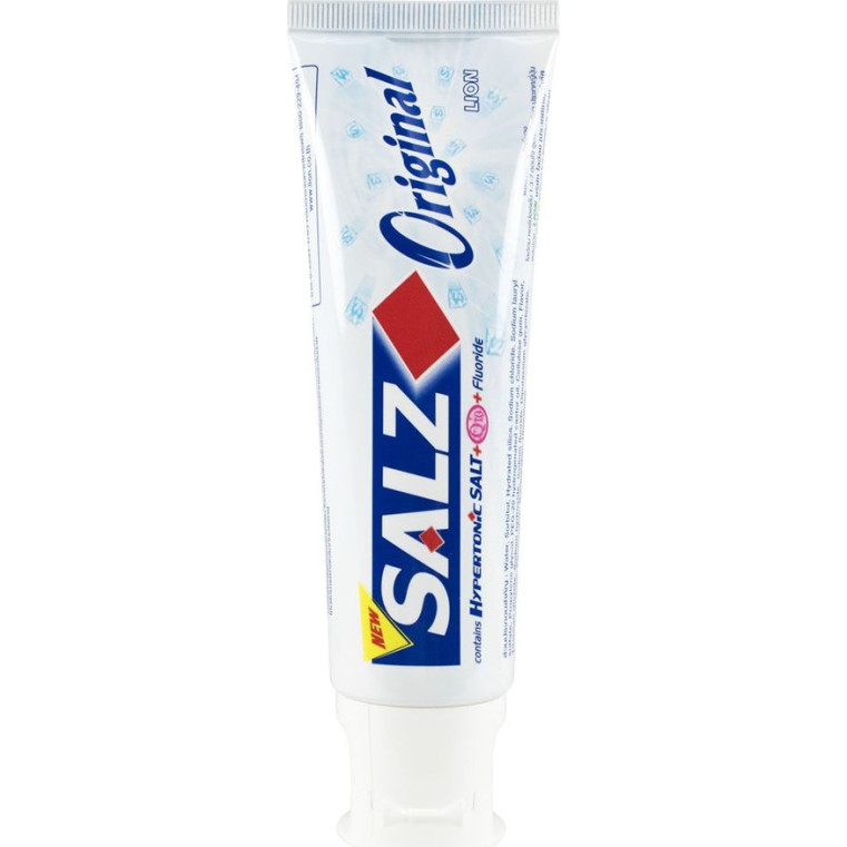 LION Salz Original Hypertonic salt + Q10 Зубная паста для слабых десен 