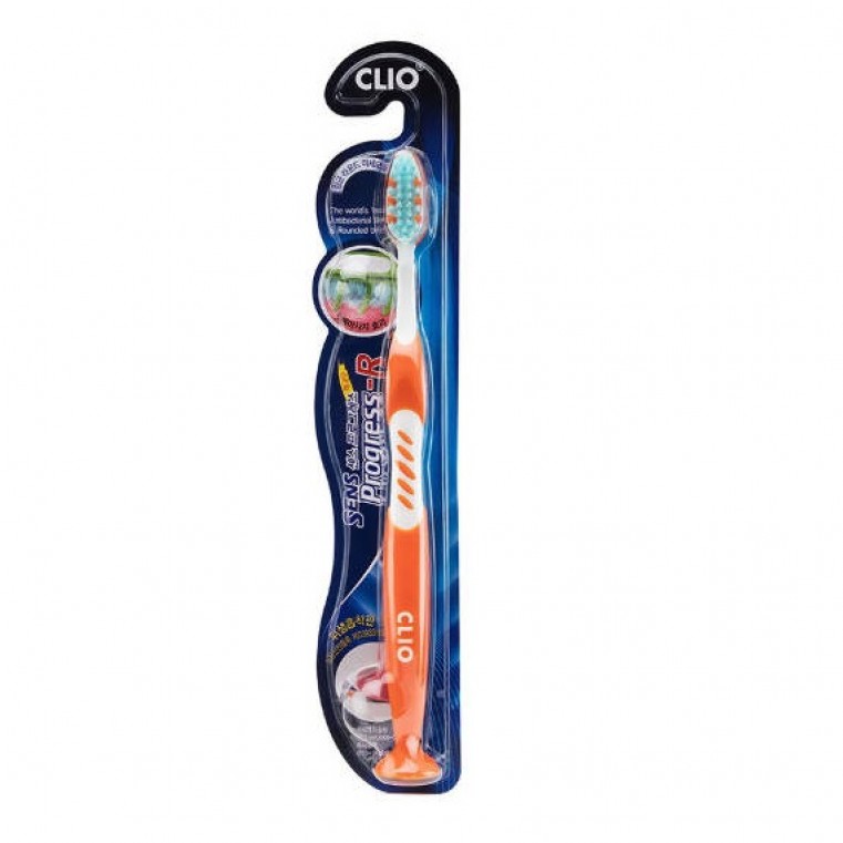 CLIO Sens Progress Antibacterial R Toothbrush Зубная щетка с антибактериальными щетинками