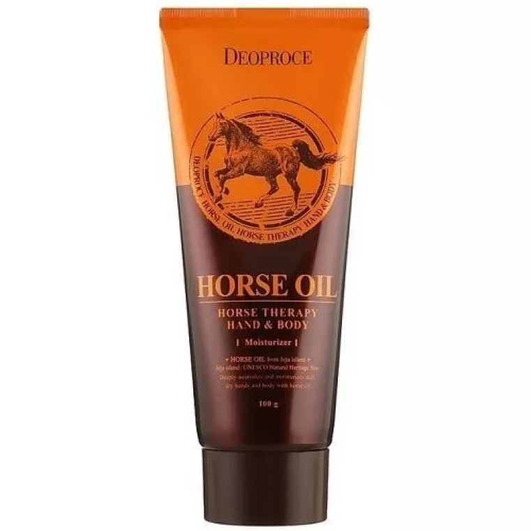 Deoproce Hand & Body Horse Oil Крем для тела и рук на основе конского жира и масла дерева ши