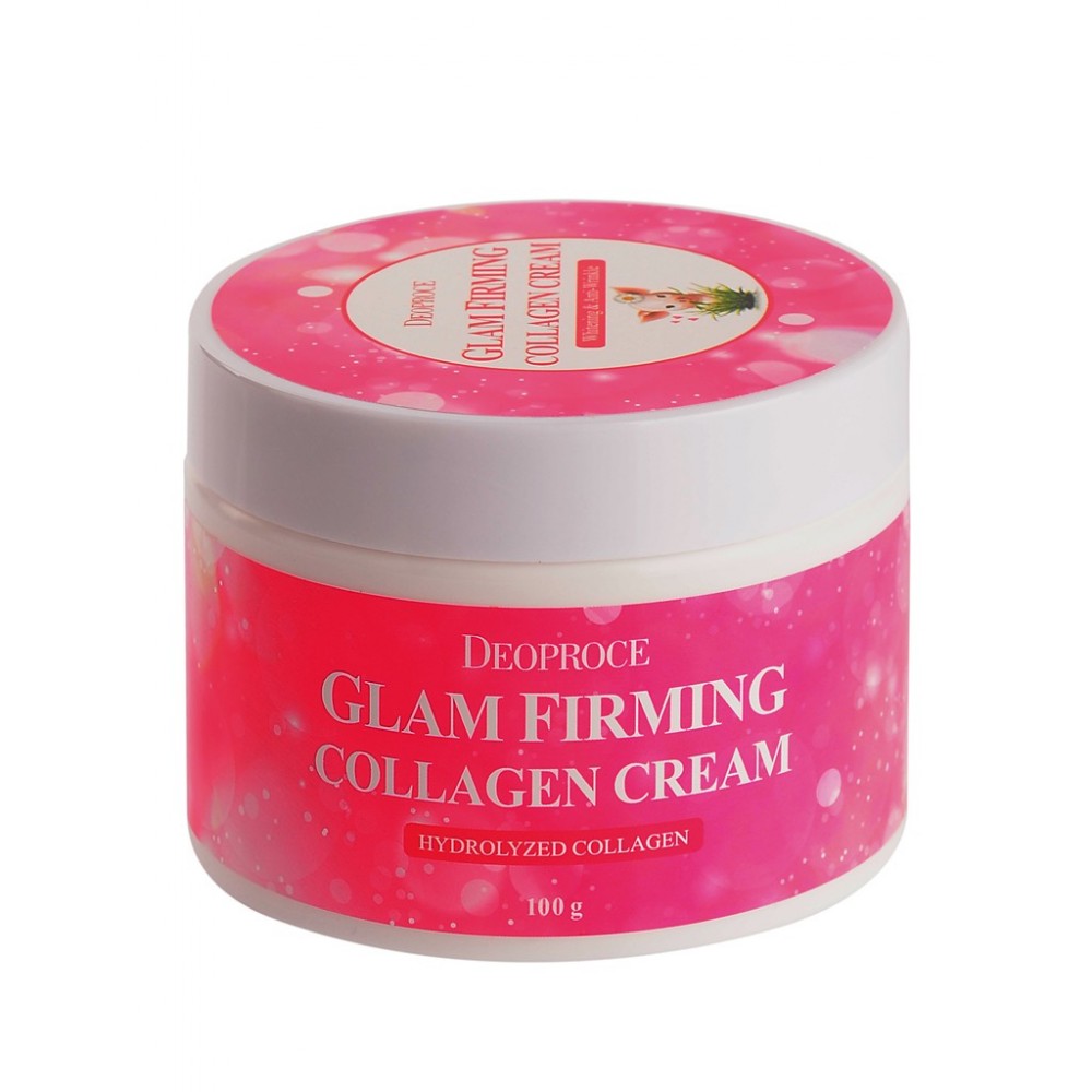 DEOPROCE Moisture Glam Firming Collagen Cream Увлажняющий подтягивающий крем с коллагеном