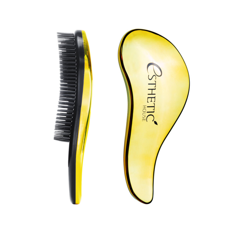Esthetic House Hair Brush For Easy Comb GOLD Расческа для волос золотая