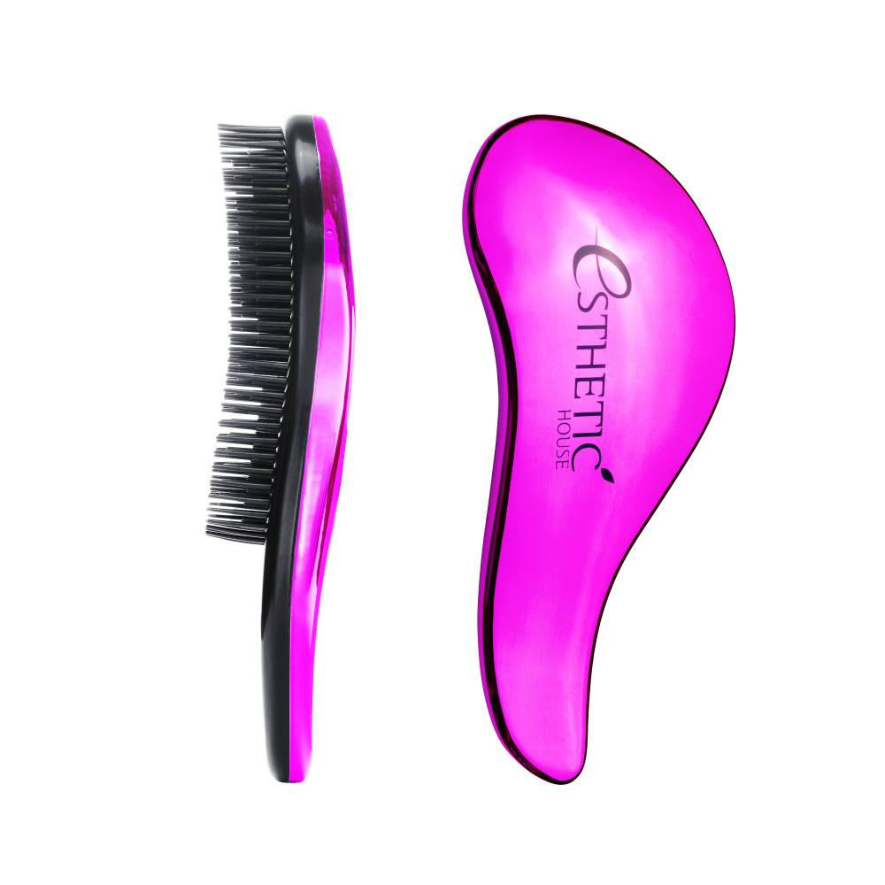 Esthetic House Hair Brush For Easy Purple Comb Расческа для волос Малиновая