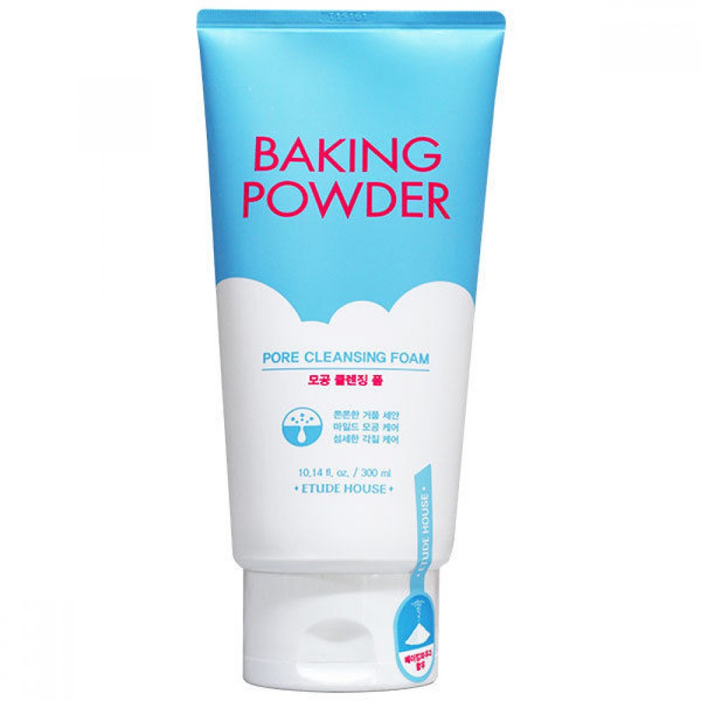 Etude House Baking Powder Pore Cleansing Foam Пенка для умывания тройного действия с содой
