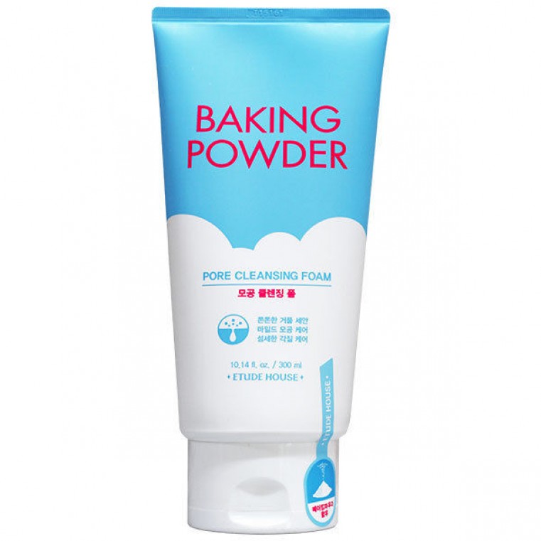 Etude House Baking Powder Pore Cleansing Foam Пенка для умывания тройного действия с содой
