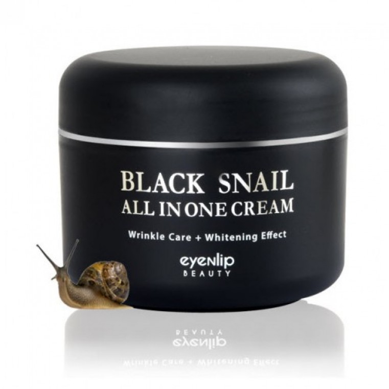 EyeNlip Black Snail All In One Cream Крем многофункциональный с муцином черной улитки, 100мл