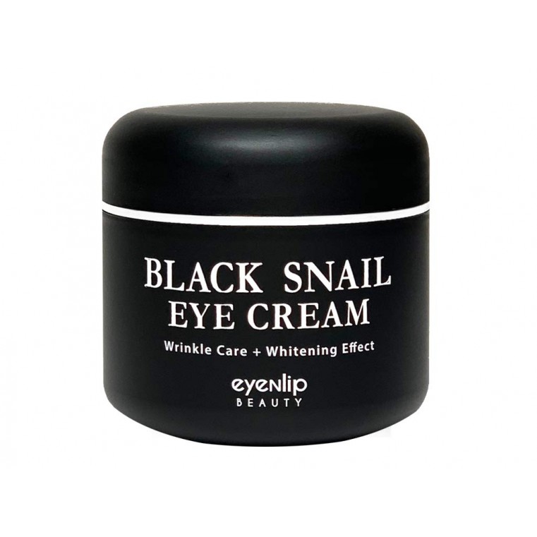 EyeNlip Black Snail Eye Cream Крем для кожи вокруг глаз с муцином черной улитки