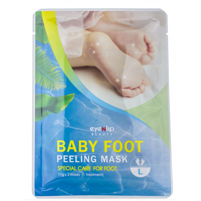 EyeNlip Baby Foot Peeling Mask Large Носочки для педикюра размер L