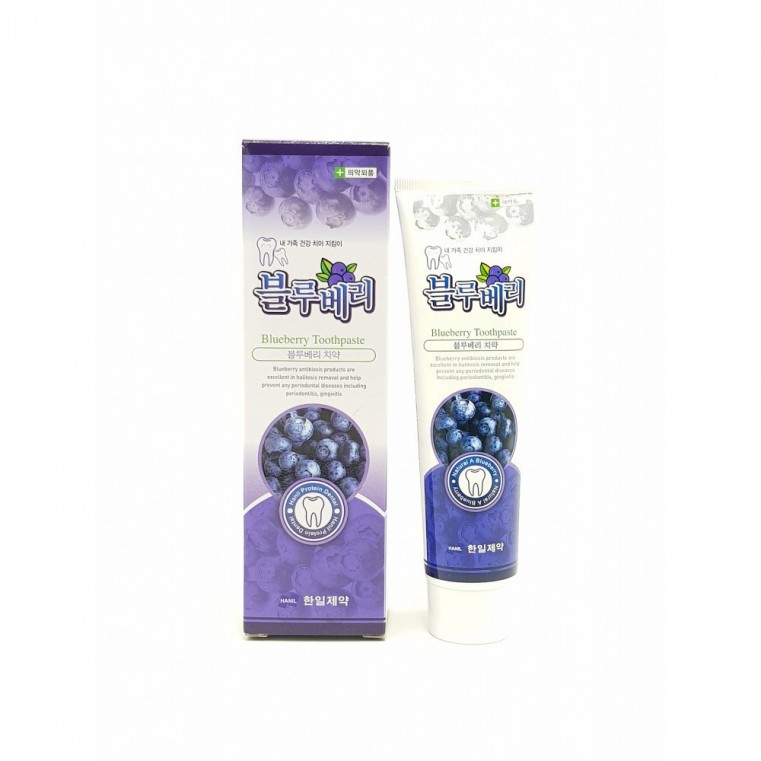 Hanil Blueberry Toothpaste Зубная паста на основе экстракта черники