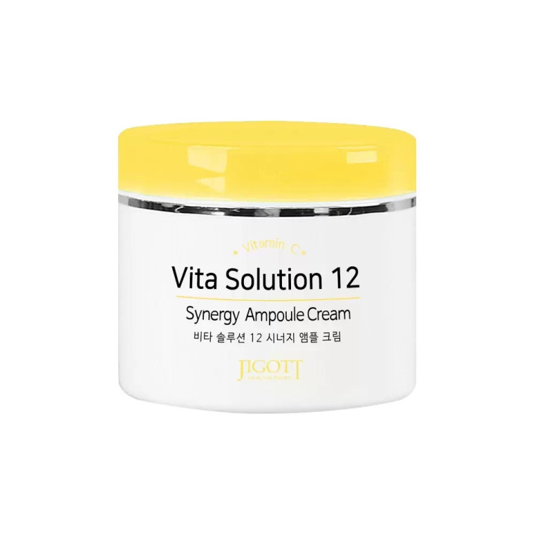Jigott Vita Solution 12 Synergy Ampoule Cream Энергетический крем