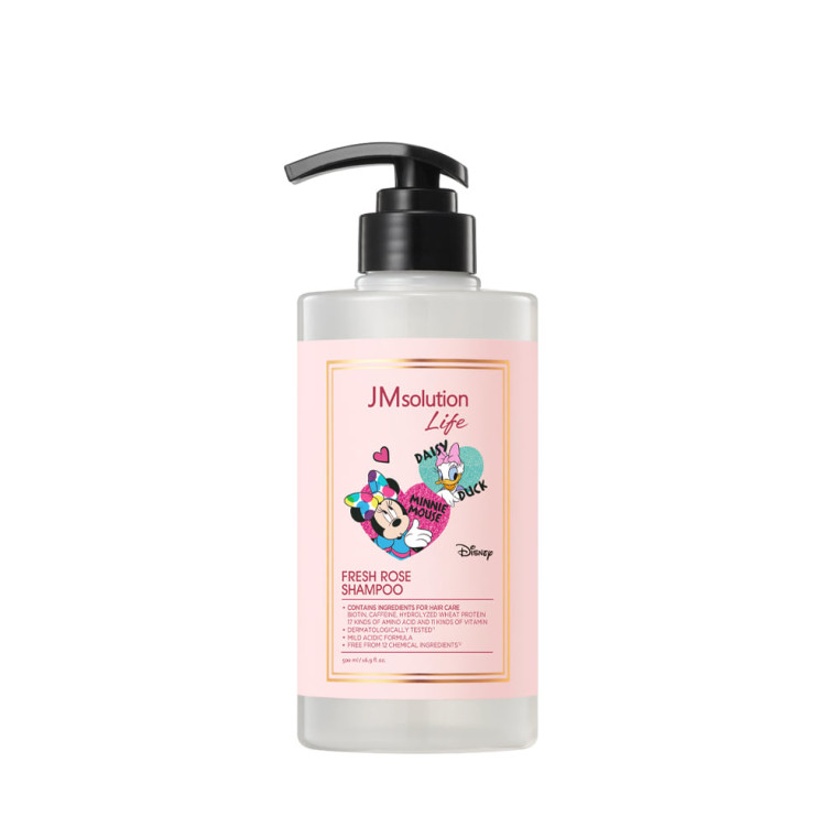 JM Solution Life Disney Collection Fresh Rose Shampoo Шампунь для волос с экстрактом розы