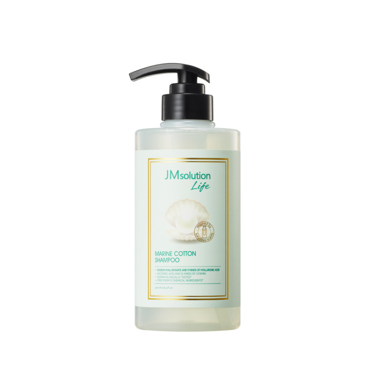 JM Solution Life Marine Cotton Shampoo Шампунь для волос увлажняющий