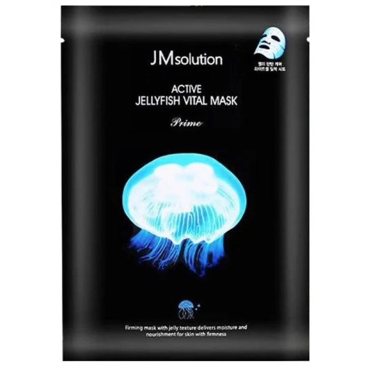 JM Solution Active Jellyfish Vital Mask Prime Ультратонкая тканевая маска с экстрактом медузы