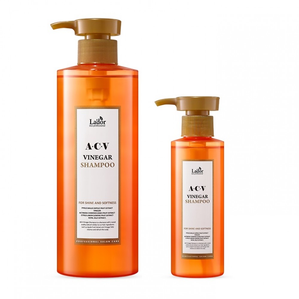 La'dor ACV Vinegar Shampoo Шампунь с яблочным уксусом для блеска волос