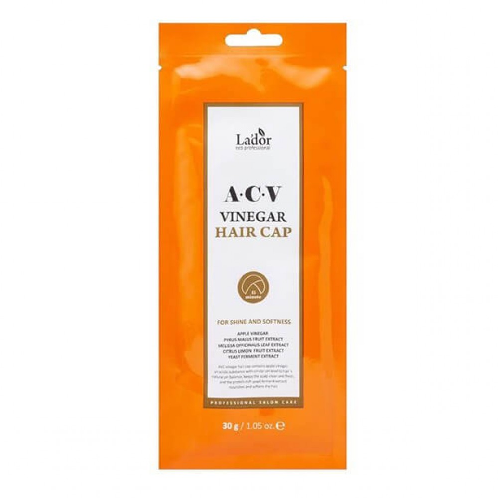 La'dor ACV Vinegar Hair Cap Маска-шапочка для волос с яблочным уксусом