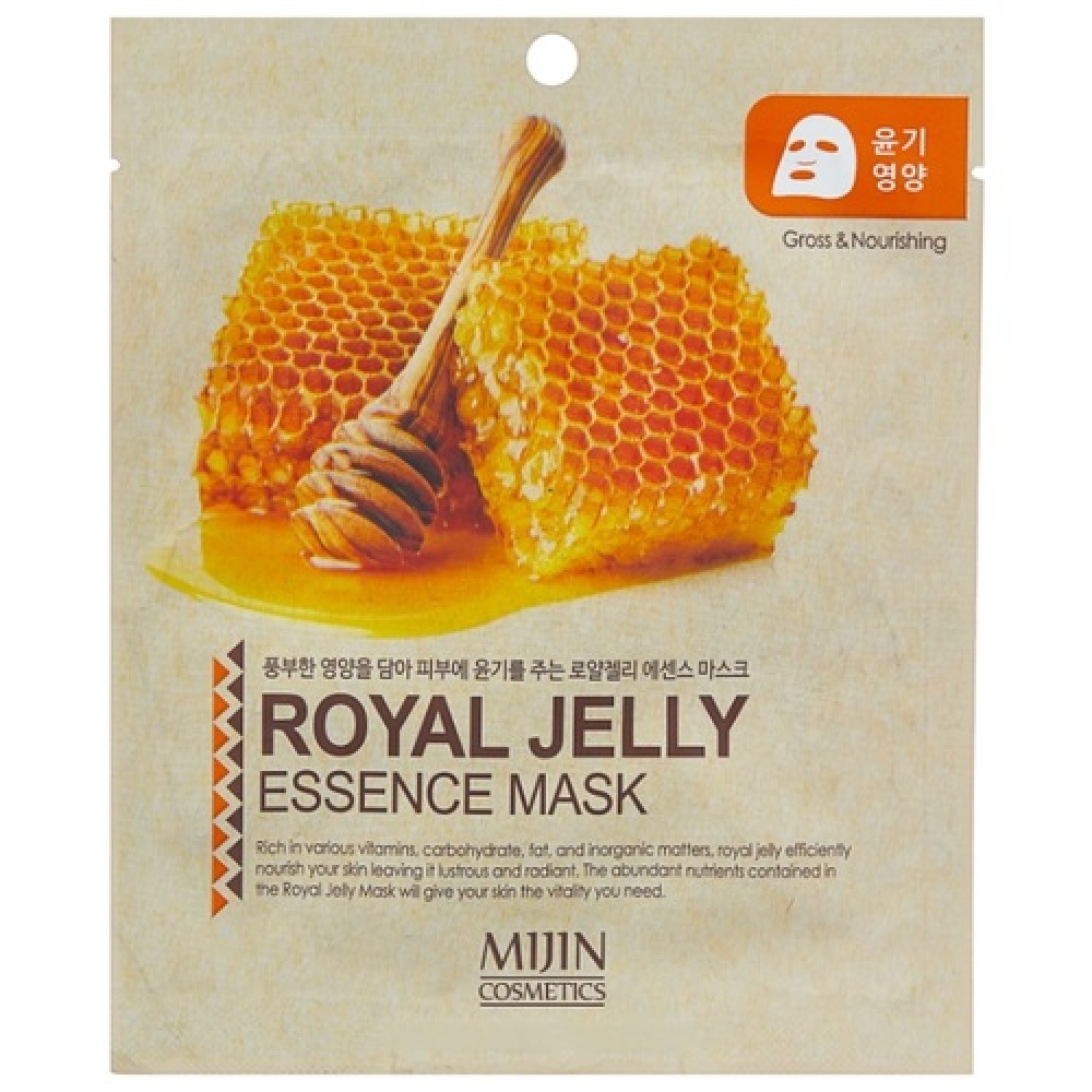 Mijin Cosmetics Royal Jelly Essence Mask Листовая маска с королевским желе