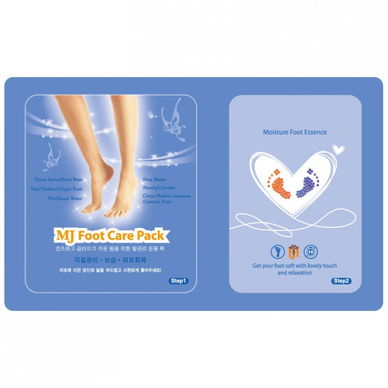 Mijin Foot Care Pack Маска для ног с гиалуроновой кислотой