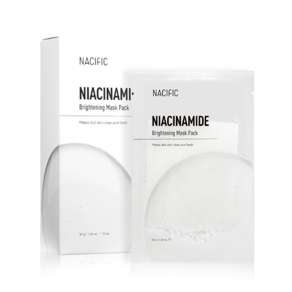 Nacific Niacinamide Brightening Mask Pack Тканевая маска с ниацинамидом