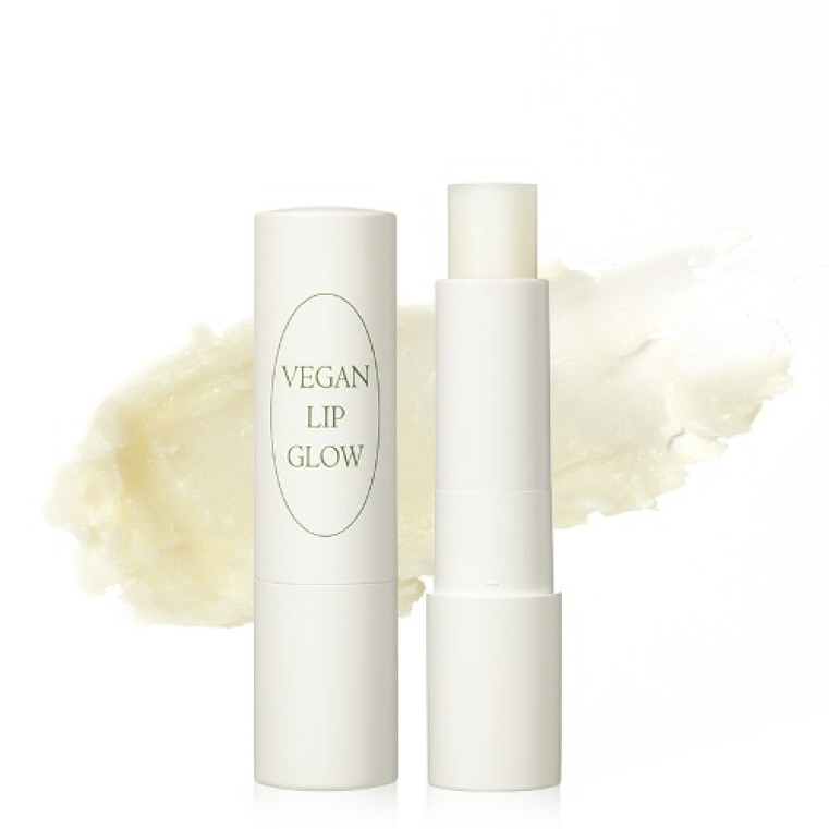 Nacific Vegan Lip Glow 01. Clear Веганский бальзам для губ