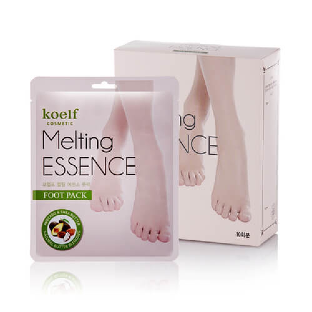 Petitfee Koelf Melting Essence Foot Pack Маска-носочки для ног с маслами и экстрактами