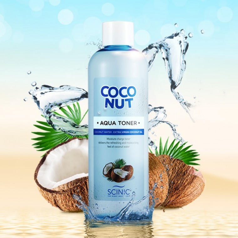 Scinic Coconut Aqua Toner Тонер увлажняющий на основе кокосового молочка