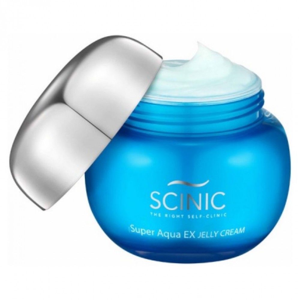 Super Aqua EX Jelly Cream Крем-желе увлажняющий c глубинной морской водой