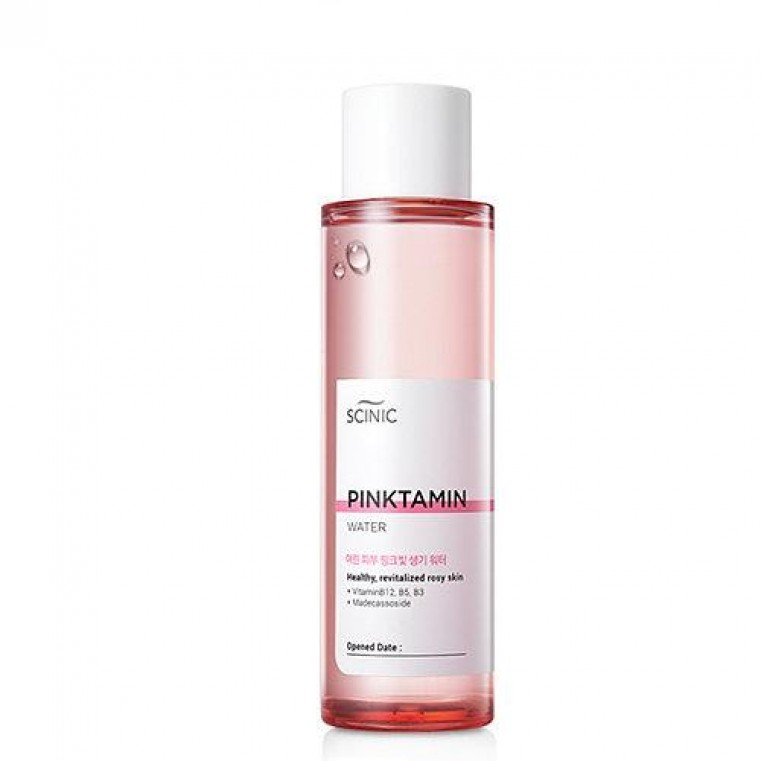 Scinic Pinktamin Water Освежающая розовая вода