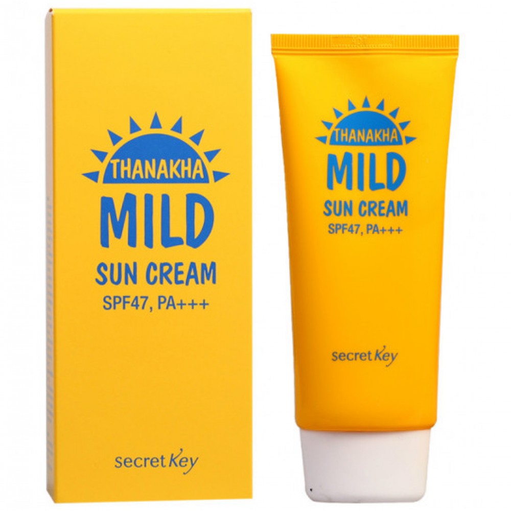 Thanakha Mild Sun Cream Мягкий солнцезащитный крем SPF47 PA+++