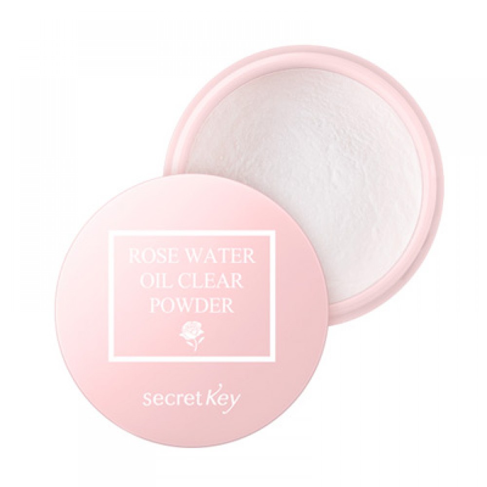 Secret Key Rose Water Oil Clear Powder Рассыпчатая пудра с розовой водой для жирной кожи