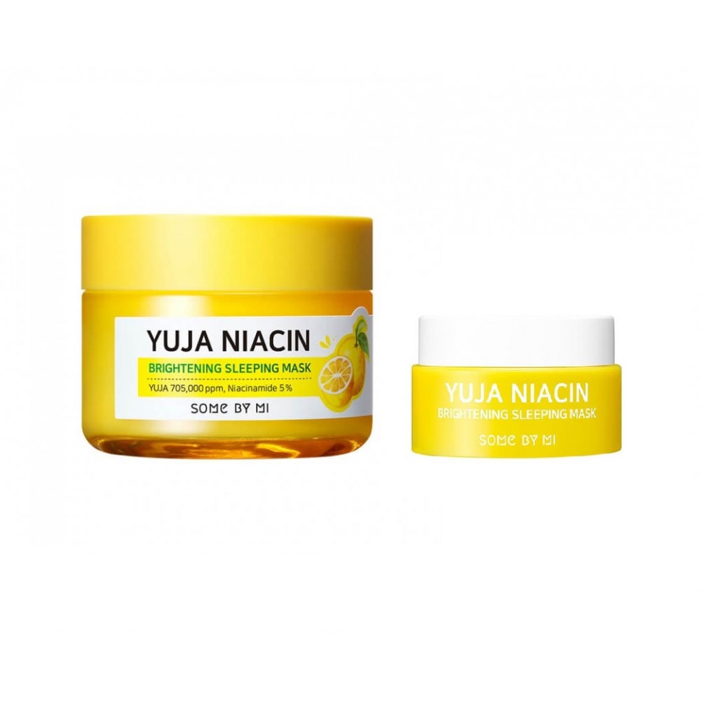 Some By Mi Yuja Niacin Brightening Sleeping Mask Осветляющая ночная маска с экстрактом юдзу