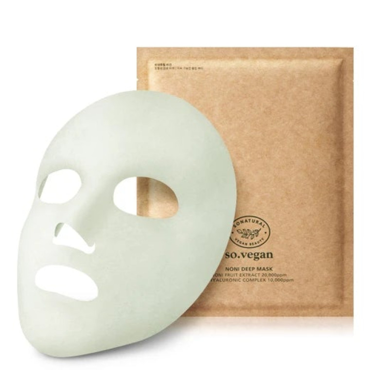 So Natural So.vegan Noni Deep Mask Веганская восстанавливающая маска с экстрактом нони