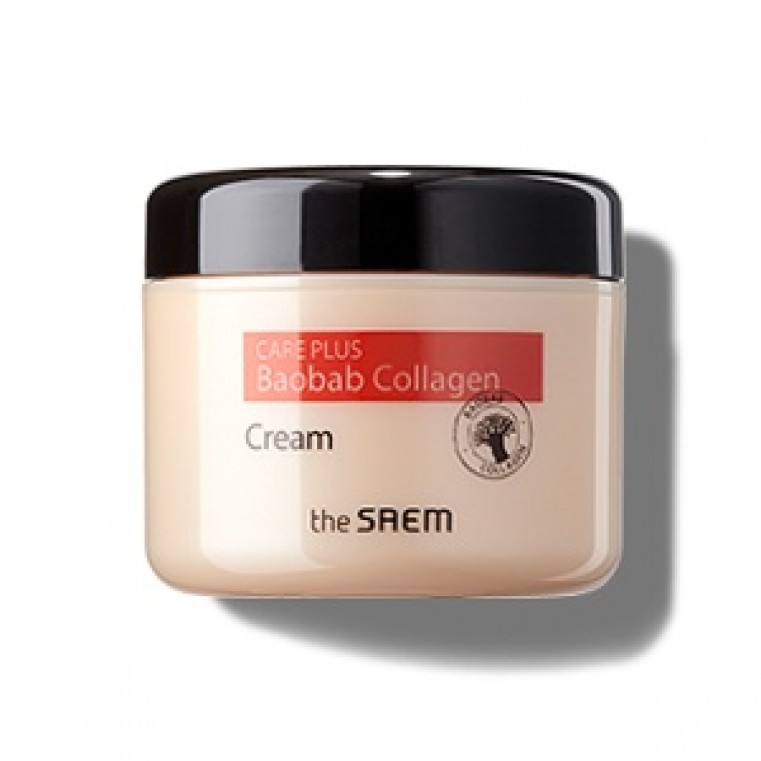 The Saem Care Plus Baobab Collagen Cream Крем коллагеновый с экстрактом баобаба