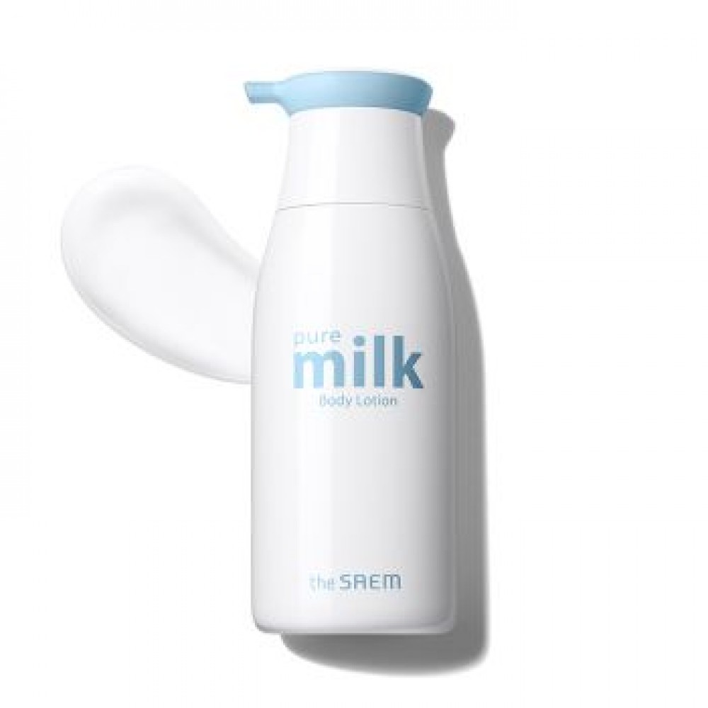 THE SAEM Pure Milk Body Lotion Лосьон для тела с молочными протеинами