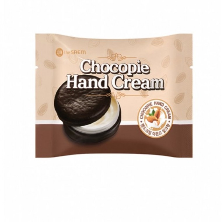 THE SAEM Chocopie Hand Cream Almond Milk Крем для рук чокопай с ароматом миндаля