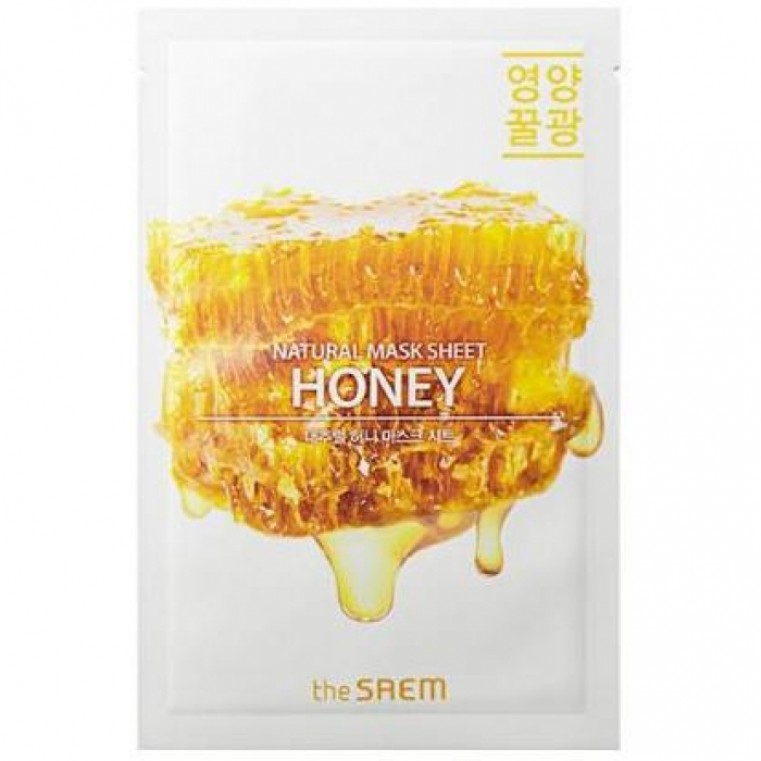 The Saem Natural Honey Mask Sheet Маска для лица с экстрактом меда тканевая