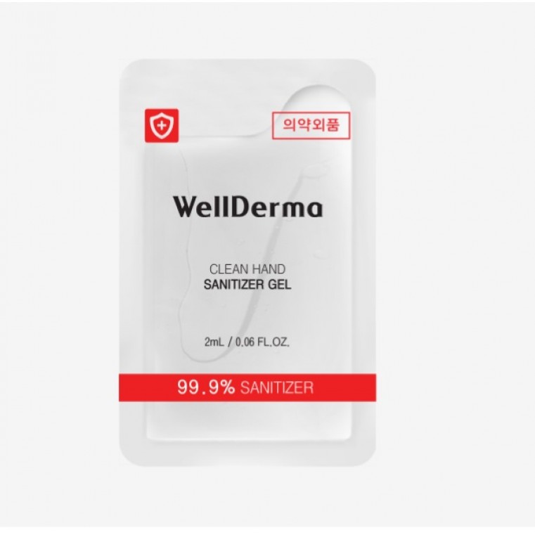 Wellderma Safe Clean Hand Sanitizer Gel Гель-санитайзер для рук 62% этанола
