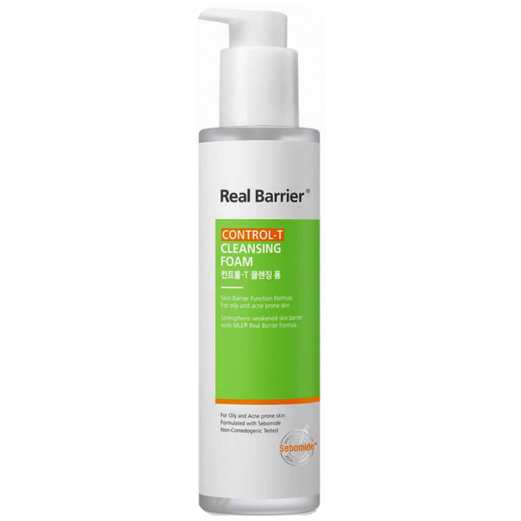 Real Barrier Control-T Cleansing Foam Очищающая гель-пенка для проблемной кожи