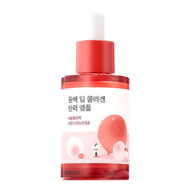 Round Lab Camellia Deep Collagen Firming Ampoule Укрепляющая коллагеновая ампула с камелией