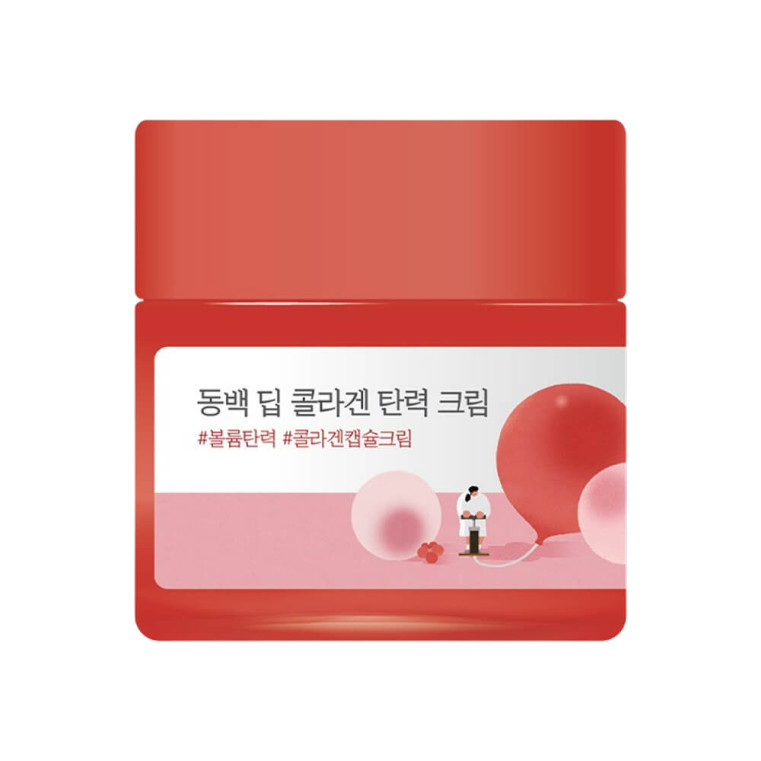 Round Lab Camellia Deep Collagen Firming Cream Укрепляющий коллагеновый крем с камелией