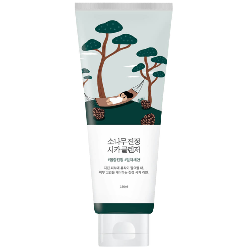 Round Lab Pine Calming Cica Cleanser Пенка с экстрактом сосны и центеллы для проблемной кожи