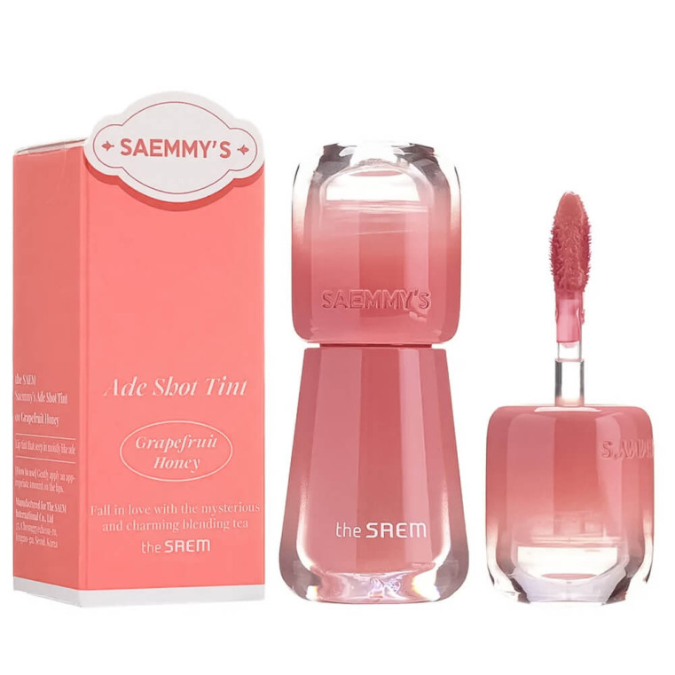 The Saem Saemmy's Ade Shot Tint Лёгкий увлажняющий тинт-блеск для губ  06 Apple Cinnamon