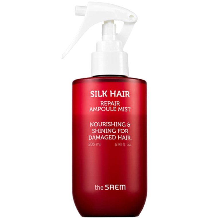 The Saem Silk Hair Repair Ampoule Mist Восстанавливающий ампульный мист для волос